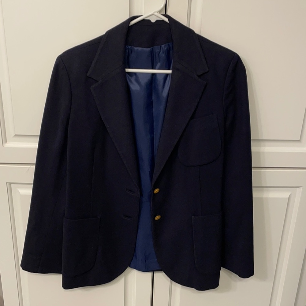 Sirotto Sport Navy Wool Blazer